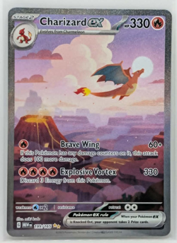 Charizard ex - 199/165 - Special Illustration Rare Pokemon 151 Card - NM English - Image 1