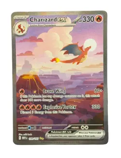 Charizard ex 199/165 SIR SV: Scarlet & Violet 151 - Pokemon Card - NM - Image 1