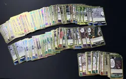 One Piece TCG Event Card Lot Gold Foil Mixed Colors 100+ Cards NM - Image 1