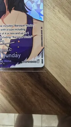 Ms All Sunday SP OP16 NM+ The Time of Battle English - Image 2