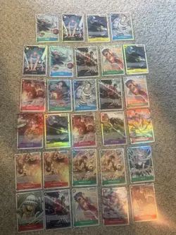 One Piece TCG- SR Lot Of 29 - Image 1