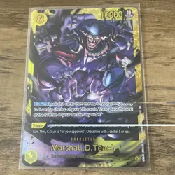 Marshall.D.Teach SEC OP16-119 The Time of Battle One Piece TCG OP-16 Near Mint - Image 1