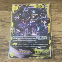 Marshall.D.Teach SEC OP16-119 The Time of Battle One Piece TCG OP-16 Near Mint - Image 2