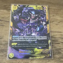 Marshall.D.Teach SEC OP16-119 The Time of Battle One Piece TCG OP-16 Near Mint - Image 3