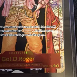 Gol.D.Roger (Alternate Art) OP09-118 One Piece Emperors in the New World NM - Image 3