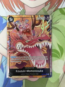 One Piece TCG OP16-085 Kouzuki Momonosuke Alt R Alternate Art The Time of Battle - Image 1