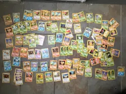 100 + Vintage 90s Pokemon Card Lot - Image 1