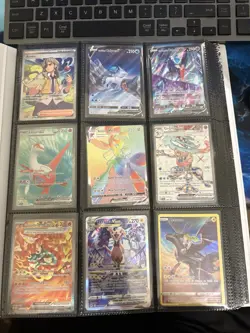 Pokemon Binder Collection 64 Cards All Included With Binder - Image 1
