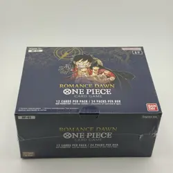 One Piece Card Game Romance Dawn OP-01 Booster Box Sealed - English White Bottom - Image 3