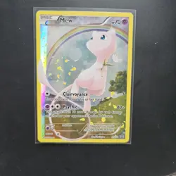 Pokemon TCG Mew XY110 Black Star Promo Card Near Mint Condition - Image 1