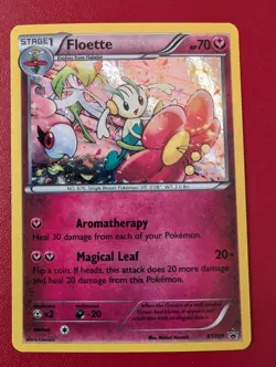 Floette XY139 Holo Promo Full Art Pokemon Card Near Mint Condition - Image 1