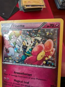 Floette XY139 Holo Promo Full Art Pokemon Card Near Mint Condition - Image 3