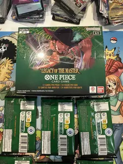 6X Legacy of The Master Booster Pack One Piece Card Game OP-12 English OP12 D - Image 3