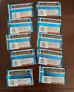 25x Pokemon Topps Series 2 TV Animation Edition Sealed Packs 1999 Blue Foil Lot - Image 4