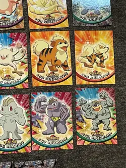 1998 Topps Pokemon Cards Lot of 27 TV Animation Edition - Image 5