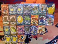 Pokemon Topps 1999 TV Animation Edition Card Lot (Nonfoil and Foil) - Image 1