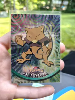 Topps Pokemon TV Animation Edition 1999 foil Abra Kadabra 2-Card Lot #63 #64 - Image 4