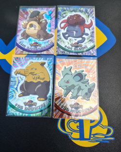 Topps Pokemon TV Animation Edition 4-Card Lot HOLOS - Image 1