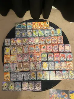 1999 Topps Pokemon TV Animation Edition Series 1 80 Card Lot W/ Foils Ash Misty - Image 1