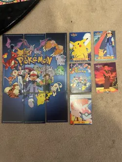 1999 Topps Pokemon TV Animation Edition Series 1 80 Card Lot W/ Foils Ash Misty - Image 2