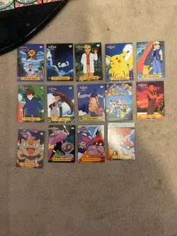 1999 Topps Pokemon TV Animation Edition Series 1 80 Card Lot W/ Foils Ash Misty - Image 3