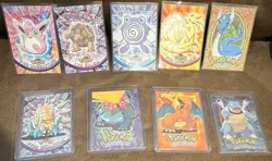 Topps Pokemon 1999 TV Animation Edition 9-Card Lot - Image 1