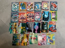 lot x62 Pokemon Topps TV Animation Edition 1999-2000 BurgerKing promo HP DMG - Image 2