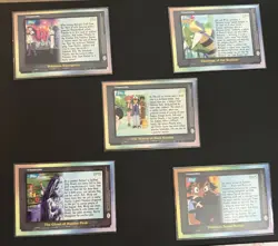 Pokemon Topps TV Animation Edition Lot Of 5 Cards LP/MP Episode Cards - Image 2