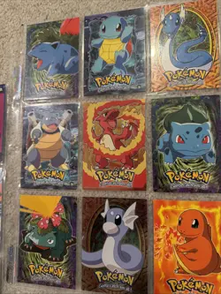 1999 Topps Chrome Pokemon TV Animation Edition Trading Cards Lot of 35 - Image 3
