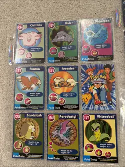 1999 Topps Chrome Pokemon TV Animation Edition Trading Cards Lot of 35 - Image 5