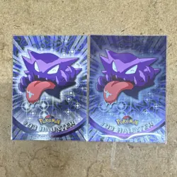 Topps Pokemon TV Animation Edition Trading Card Lot Haunter #93 (2 Cards) - Image 1