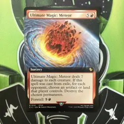 Ultimate Magic: Meteor (Extended Art Rare) MTG FIN 0121 Rare NM - Image 1