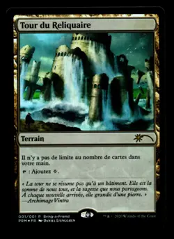 MRM FR/VF FOIL Tour du Reliquaire - Reliquary Tower MTG magic Promo - Image 1