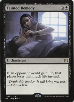 Tainted Remedy R Magic Origins 120 LP MTG - Image 1