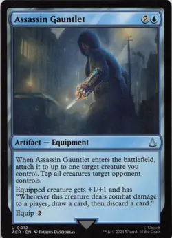 Assassin Gauntlet U Universes Beyond: Assassin's Creed 12 LP MTG - Image 1