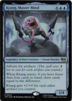 Krang Master Mind FOIL R Teenage Mutant Ninja Turtles 43 MTG - Image 1