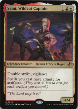 Sami Wildcat Captain M Edge of Eternities 226 NM MTG - Image 1