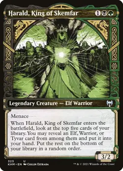 Harald, King of Skemfar (EX/NM) Commander MTG Discount: 5+ Magic Singles - Image 1