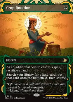 Crop Rotation (EX/NM) Fetch Land Set can vary MTG Discount: 5+ Magic Singles - Image 1