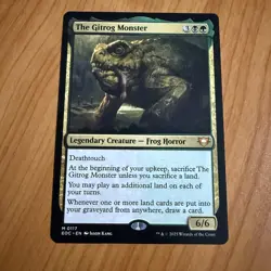 The Gitrog Monster - N/M - Edge Of Eternities - MTG Magic The Gathering Card - Image 1