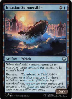 Invasion Submersible - FOIL - U Avatar: The Last Airbender 57 - MTG - Image 1