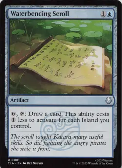 Waterbending Scroll U Avatar: The Last Airbender 81 NM MTG - Image 1