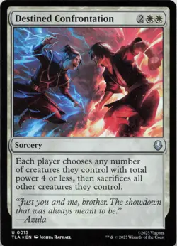 Destined Confrontation - FOIL - U Avatar: The Last Airbender 15 - MTG - Image 1