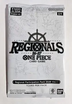 Regional Participation Pack 2026 Vol. 1 - One Piece TCG New Sealed - Image 1