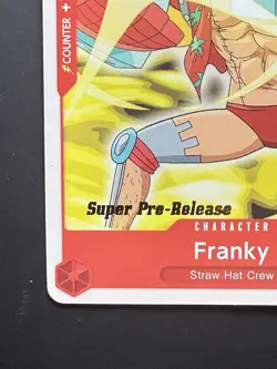 2022 ONE PIECE STARTER DECK ST01-STRAW HAT CREW SUPER PRE-RELEASE FRANKY - Image 3