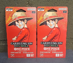 One Piece OP-13 Sleeved Lot of (2) Sealed Packs - Image 1