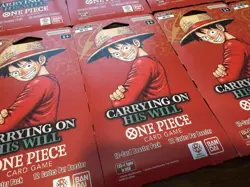 One Piece TCG OP-13 Carrying On His Will Sleeved Booster Pack Lot Of 10 Sealed - Image 3