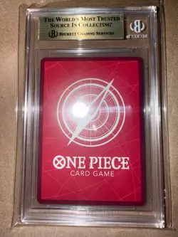 Monkey D. Luffy Leader ST21-001 Gear 5 Parallel Alt Art Foil One Piece BGS 9.5 - Image 2