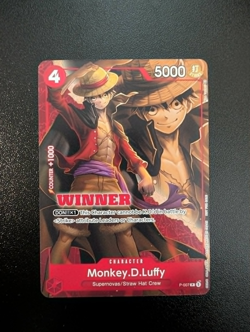 Monkey.D.Luffy - P-007 (Winner Pack Vol. 1) P-007 One Piece Promotion Card NM - Image 1