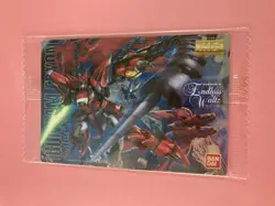 OZ-13MS GUNDAM EPYON 064 GUNDAM Wafer Card BANDAI Very Rare NEW - Image 2